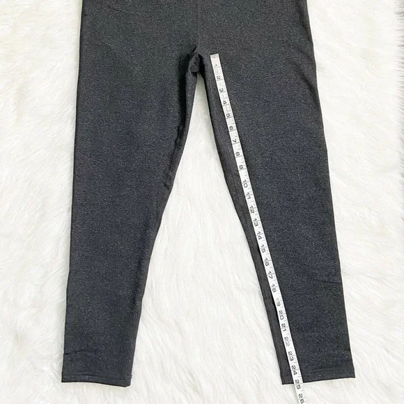 Prana Leggings Pillar 7/8 Charcoal Heather Yoga Pants 1X XL - Picture 5 of 10
